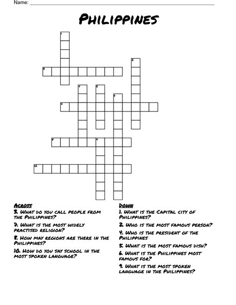 philippine municipality crossword|PHILIPPINES MUNICIPALITY .